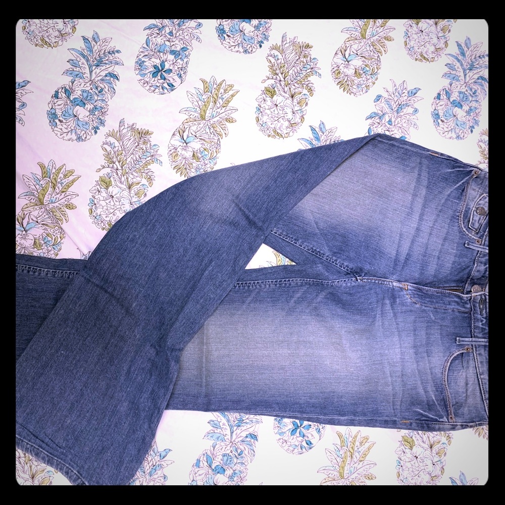 Banana republic light wash jeans